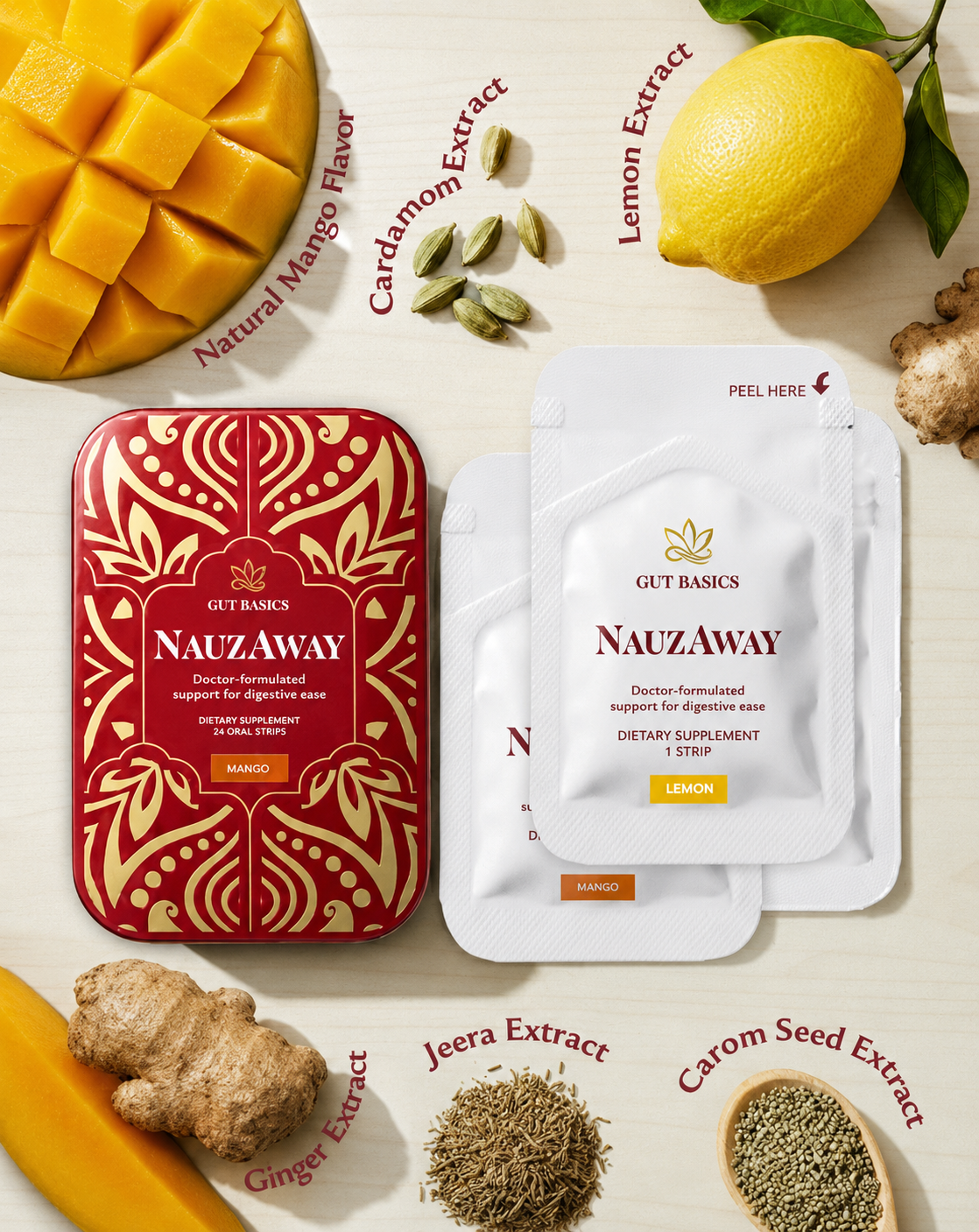 Nauzaway Oral Strips